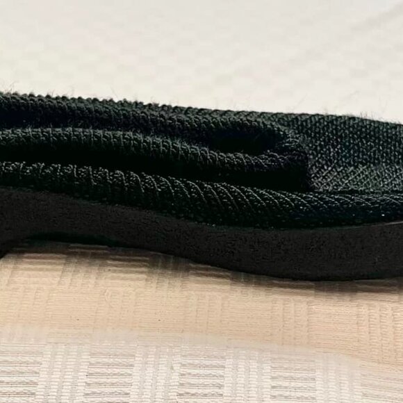 Size 12 Men's Black Fabric Water/Beach Shoes - Like New Condition - Picture 5 of 10